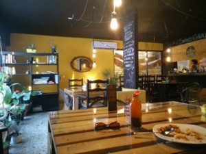 The vegan ceviche didn't last long at La Ruta Vegana